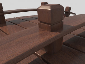 garden bridge 3D Модель