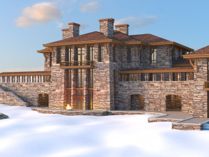 the chalet complex 3D 모델
