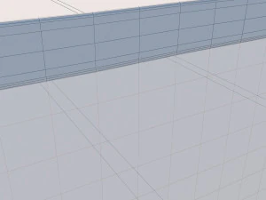 detailed tennis court 3D Model