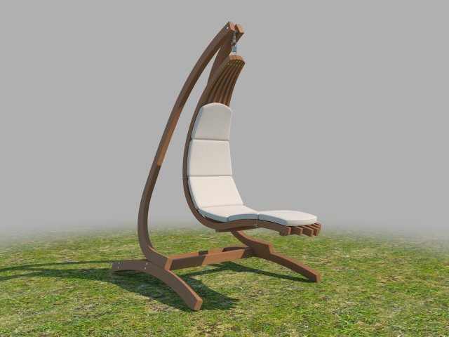 hammock optimist hanging stand 3D 模型 .c4d .max .obj .3ds .fbx .stl .blend 