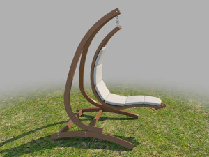 hammock optimist hanging stand 3D Model