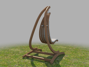 hammock optimist hanging stand 3D 模型