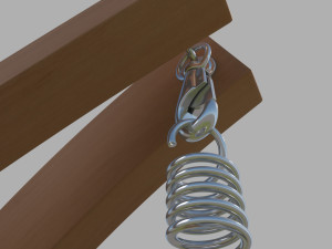 hammock optimist hanging stand 3D 模型