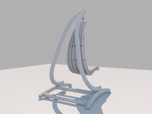 hammock optimist hanging stand 3D 模型