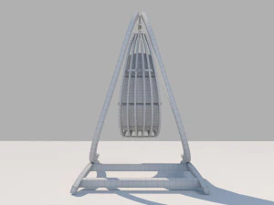 hammock optimist hanging stand 3D Model