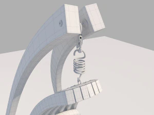 hammock optimist hanging stand 3D Model