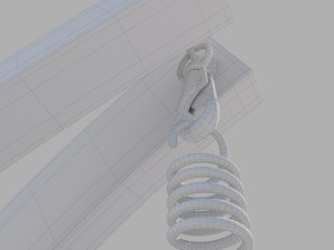 hammock optimist hanging stand 3D 模型