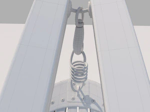 hammock optimist hanging stand 3D Model