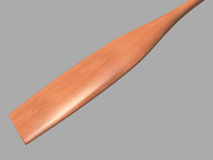 wooden rowboat for fishing and trip 3D-Modell