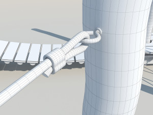 kid rope course 3Dモデル