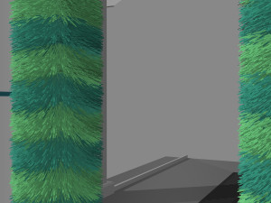 the simple automatic car wash machine 3D Model