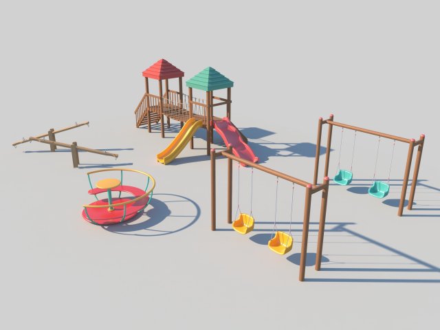 the playground Modello 3D .c4d .max .obj .3ds .fbx .stl .blend 
