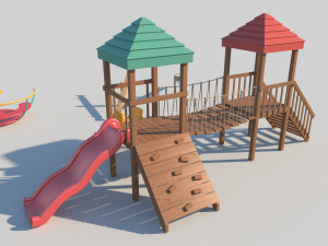 the playground Modello 3D