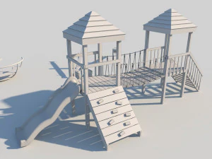 the playground 3D Model
