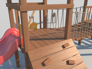 the playground Modello 3D