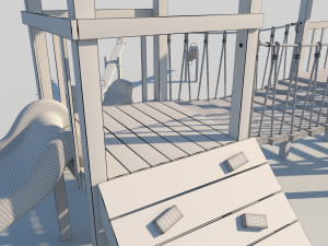 the playground Modello 3D