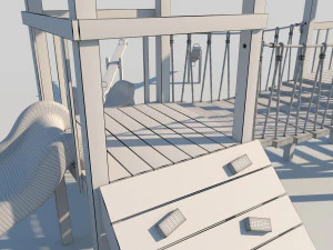 the playground 3D Model