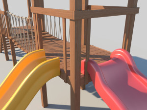 the playground Modello 3D