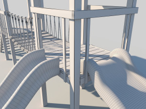 the playground Modello 3D