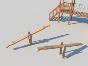 the playground Modello 3D