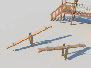 the playground 3D Model