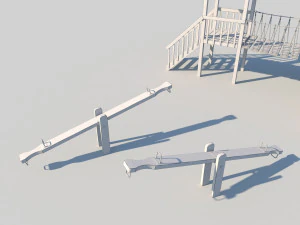 the playground 3D Model