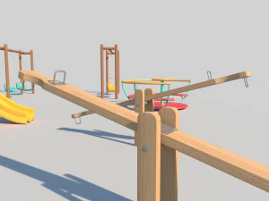 the playground 3D Model