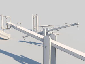 the playground Modello 3D