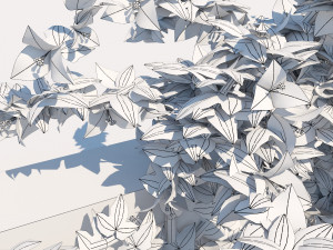 bougainvillea glabra 3D Model
