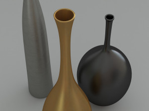 The sleek reid ryan and regan vases 3D-Modell