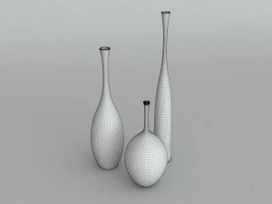 Os elegantes vasos Reid Ryan e Regan Modelo 3D