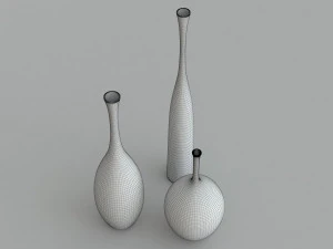 Os elegantes vasos Reid Ryan e Regan Modelo 3D