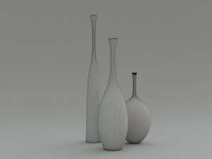 The sleek reid ryan and regan vases 3D-Modell