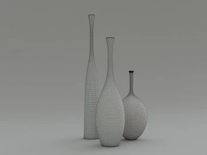 Os elegantes vasos Reid Ryan e Regan Modelo 3D
