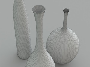 The sleek reid ryan and regan vases 3D-Modell