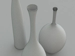 Os elegantes vasos Reid Ryan e Regan Modelo 3D