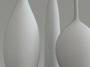 Os elegantes vasos Reid Ryan e Regan Modelo 3D