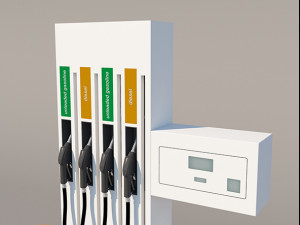 fuel dispenser Model 3D