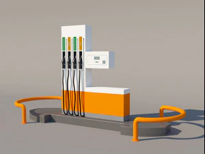 dispensador de combustível Modelo 3D
