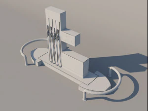 fuel dispenser 3D Model