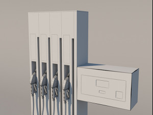 fuel dispenser Model 3D