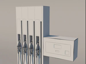 fuel dispenser 3D Model