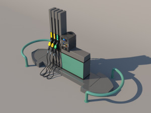 fuel dispenser Model 3D