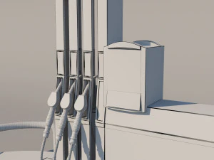 fuel dispenser 3D Model