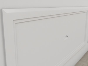Tv Unit With Black Glasses Modelo 3D
