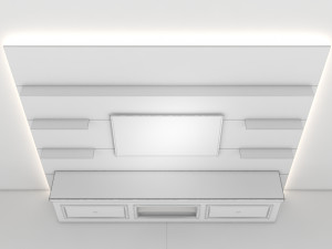 Tv Unit With Black Glasses Modelo 3D