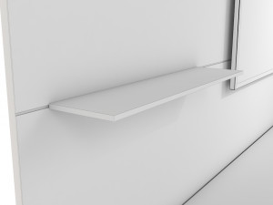 Tv Unit With Black Glasses Modelo 3D