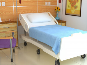 hospital room Model 3D