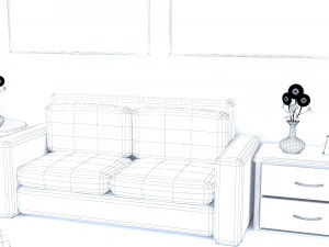 hospital room 3D Model