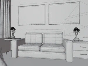 hospital room 3D Model